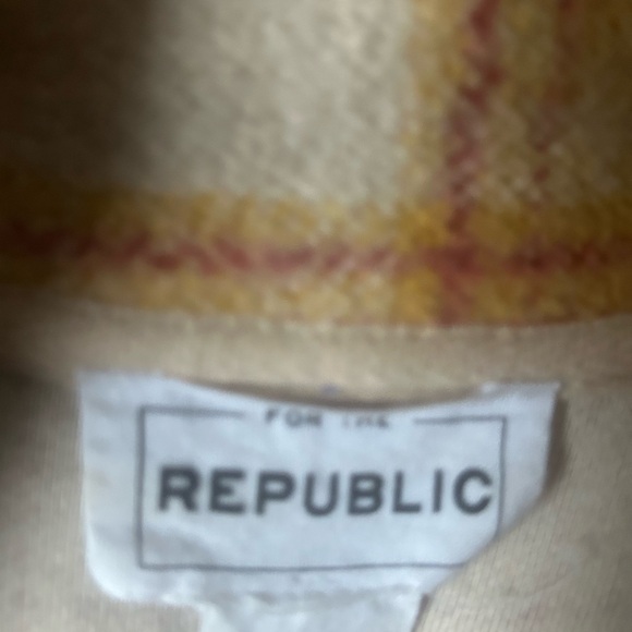 For The Republic Yellow and Orange Utility Jacket - Picture 8 of 13